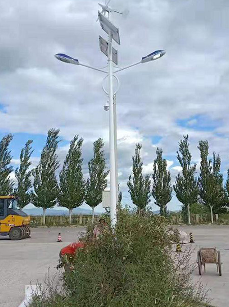 街道路灯安装